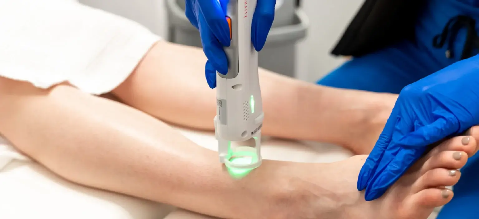 relive health hendersonville medspa employee administering Laser Hair Removal treatment to patient 1600x733 1 1536x704 1